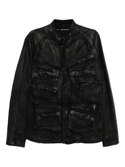 Julius distressed denim jacket