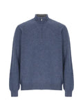Della Ciana half-zip knitted sweater