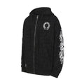 Chrome Hearts Horseshoe Floral Cross-Sleeve Hoodie K03